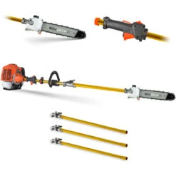 Svettatoio Tagliarami Potatrice Motosega Scoppio 62Cc Lunghezza 4,95Mt