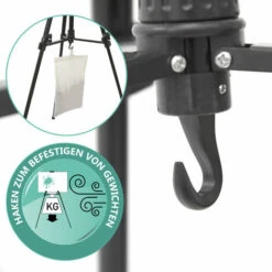 Eyepower Cavalletto Per Dipingere In Alluminio 52-155cm Da Campagna Terra Tavolo -Diserbo Forniture Negozio 11323824 4