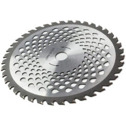 Disco Lama In Acciaio Premium Con 40 Denti Per Decespugliatore E Tagliaerba