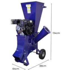 T-Mech - Cippatrice 6,5HP Benzina Per Distruzione Legna, Rami, Ramoscelli E Foglie Per Giardinieri Professionisti, Paesaggisti E Amatori -Diserbo Forniture Negozio 15074939 5