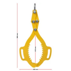 Pinza Forestale Per Legna E Tronchi Fino A 620 Mm 1000 Kg Di Forza Di Trazione 2 Artigli -Diserbo Forniture Negozio 15566868 3
