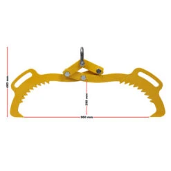Pinza Forestale Per Legna E Tronchi Fino A 620 Mm 1000 Kg Di Forza Di Trazione 2 Artigli -Diserbo Forniture Negozio 15566868 5