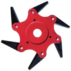 Testina Decespugliatore Disco 6 Lame Ricambio Tagliaerba Rasaerba Tosaerba