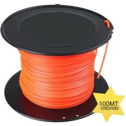Filo Di Ricambio Per Decespugliatore 100m Tondo 2.7mm Bobina Ricambio Tagliaerba