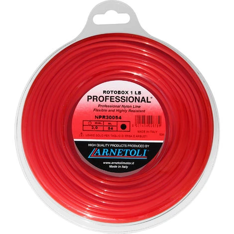 Filo Per Decespugliatore Professional Tondo 3,3 Mm X 46 Mt 1 Filo Per Decespugliatore Professional Tondo 3,3 Mm X 46 Mt