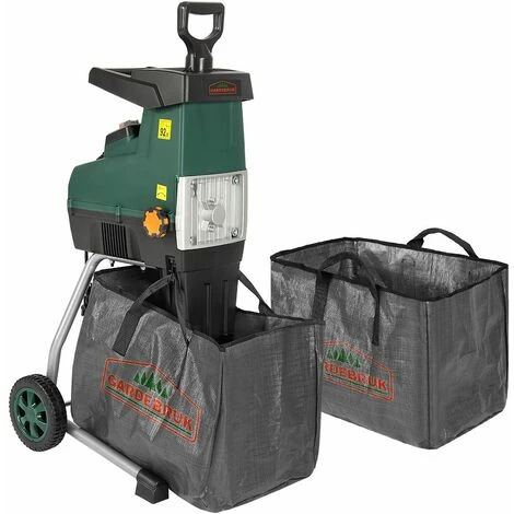 Gardebruk Biotrituratore Elettrico Silenzioso 2800W Triturare Rami Con Un Diametro Di Max. 44mm Con 2X Contenitore Da Raccolta Da 60L Trituratori Da Giardino Cippatore Trita Legno 2 Gardebruk Biotrituratore Elettrico Silenzioso 2800W Triturare Rami Con Un Diametro Di Max. 44mm Con 2X Contenitore Da Raccolta Da 60L Trituratori Da Giardino Cippatore Trita Legno - immagine 2