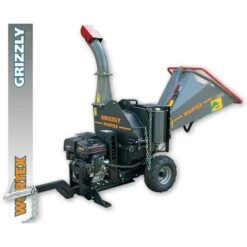 BIOTRITURATORE WORTEX GRIZZLY D420/120L-E LONCIN G420 14 HP 4 TEMPI TAGLIO 120 MM