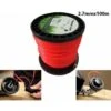 FILO PER DECESPUGLIATORE TONDO 2,7mm Bobina 100mt Taglaerba Cavo Matassa ROSSO