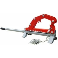 Varan Motors - NETRJ-01 Sollevatore Per Tronchi, Cavalletto Per Segare La Legna, Sostegno Per Tronco E Legna Da Ardere, Cric Per Abbattimento Tronchi