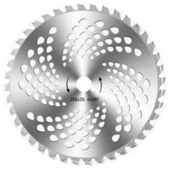 Trade Shop - Disco Per Decespugliatore Ricambio Tosaerba 40 Denti ø 255 X 25,4 Mm Art.05301 -Diserbo Forniture Negozio 26938125 3