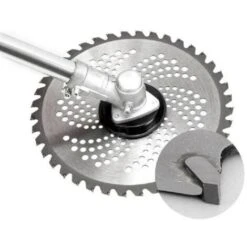 Trade Shop - Disco Per Decespugliatore Ricambio Tosaerba 40 Denti ø 255 X 25,4 Mm Art.05301 -Diserbo Forniture Negozio 26938125 4