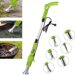 Bruciatore Erba Elettrico 2000W 230V Diserbante Termico Per Erbacce 80/600 Gradi
