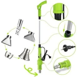Bruciatore Erba Elettrico 2000W 230V Diserbante Termico Per Erbacce 80/600 Gradi 7 Bruciatore Erba Elettrico 2000W 230V Diserbante Termico Per Erbacce 80/600 Gradi -Diserbo Forniture Negozio 27434989 3