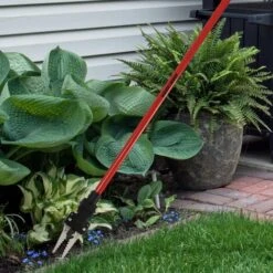 Black & Decker Unkrautstecher Grande Con Artigli Seghettati Calci Ruggine Arancio-nero -Diserbo Forniture Negozio 28650513 3