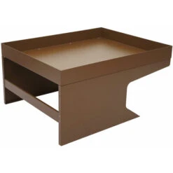 Garage Riparo Per Robot Tosaerba Con Fioriera HWC-G60 Acciaio Zincato Marrone 7 Garage Riparo Per Robot Tosaerba Con Fioriera HWC-G60 Acciaio Zincato Marrone -Diserbo Forniture Negozio 29040782 3