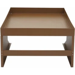 Garage Riparo Per Robot Tosaerba Con Fioriera HWC-G60 Acciaio Zincato Marrone 8 Garage Riparo Per Robot Tosaerba Con Fioriera HWC-G60 Acciaio Zincato Marrone -Diserbo Forniture Negozio 29040782 4