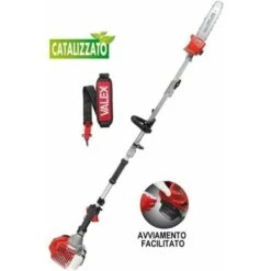 Svettatoio A Scoppio Montana 33 Catalizzato Potatore Tagliarami Motosega Allungabile