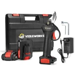 88VF 9000mAh Forbice Da Potatura Elettrica Con 2 Batteria Potatore A Batteria Forbice Da Taglio Rami