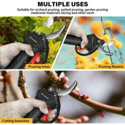 88VF 9000mAh Forbice Da Potatura Elettrica Con 2 Batteria Potatore A Batteria Forbice Da Taglio Rami -Diserbo Forniture Negozio 30435221 4