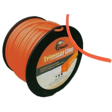 Trade Shop - Filo Decespugliatore Quadrato 3.0 Mm Bobina 100 Mt Metri Tagliaerba Cavo Matassa 1 Trade Shop - Filo Decespugliatore Quadrato 3.0 Mm Bobina 100 Mt Metri Tagliaerba Cavo Matassa