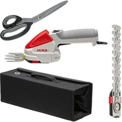 IKRA Cesoie Per Erba E Arbusti A Batteria 2in1 IGBS 1054 LI 7,2 V, Incl. Batteria, Caricabatterie, Forbici Mulituso E Borsa