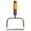 Fiskars Sarchiatore, Testa Di Attrezzo, Lunghezza: 25 Cm, Larghezza: 15,5 Cm, Lama In Acciaio, Nero/Arancione, QuikFit, 1000738