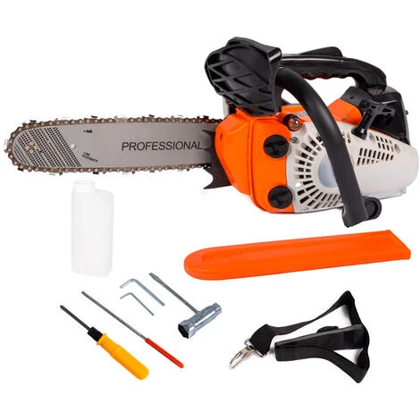 Motosega A Scoppio Amc 25cc Lama 250mm Potatura Taglio Con Copricatena 5 Motosega A Scoppio Amc 25cc Lama 250mm Potatura Taglio Con Copricatena - immagine 5