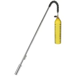Cannello Diserbante Bruciaerba Per Cartucce Attacco 7/16.Cannello Con Accensione Piezo Elettrico E Completo Di Cartuccia Gas 450gr Butano/Propano