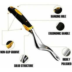 SOEKAVIA Zappa Da Giardino Con Impugnatura Ergonomica In Lega Di Alluminio Per Rimuovere Tarassaco, Cardi E Altre Erbacce -Diserbo Forniture Negozio 36736137 4