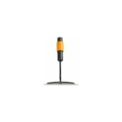 FISKARS Zappa, Testa Di Attrezzo, Lunghezza: 25 Cm, Larghezza: 18,5 Cm, Testa In Acciaio, Nero/Arancione, QuikFit, 1000677