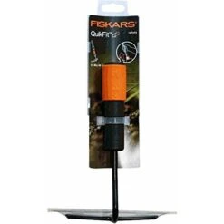 FISKARS Zappa, Testa Di Attrezzo, Lunghezza: 25 Cm, Larghezza: 18,5 Cm, Testa In Acciaio, Nero/Arancione, QuikFit, 1000677 -Diserbo Forniture Negozio 37846516 3