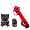 Forbice Da Potatura Elettrica A Batteria 16v Con 2 Batterie Al Litio Incluse