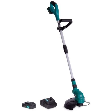 VONROC Decespugliatore A Batteria VPOWER 20V. Diametro Taglio 25cm. Include 2 Batterie 2.0Ah E Caricabatterie. Con Asta Telescopica E Doppia Bobina (2x4m) 1 VONROC Decespugliatore A Batteria VPOWER 20V. Diametro Taglio 25cm. Include 2 Batterie 2.0Ah E Caricabatterie. Con Asta Telescopica E Doppia Bobina (2x4m)