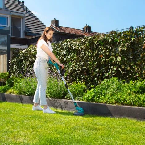 VONROC Decespugliatore A Batteria VPOWER 20V. Diametro Taglio 25cm. Include 2 Batterie 2.0Ah E Caricabatterie. Con Asta Telescopica E Doppia Bobina (2x4m) 2 VONROC Decespugliatore A Batteria VPOWER 20V. Diametro Taglio 25cm. Include 2 Batterie 2.0Ah E Caricabatterie. Con Asta Telescopica E Doppia Bobina (2x4m) - immagine 2