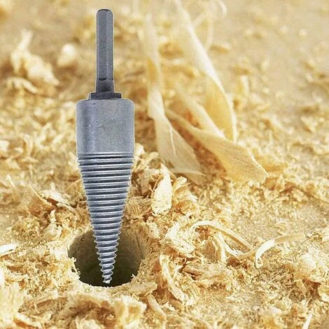 Kueatily Spaccalegna Esagonale Per Spaccalegna Spaccalegna Per Impieghi Gravosi Spaccalegna Per Legno Punta Per Torsione Ad Alta Velocità Vite Per Spaccalegna Strumento Per La Lavorazione Del Legno Pe 5 Kueatily Spaccalegna Esagonale Per Spaccalegna Spaccalegna Per Impieghi Gravosi Spaccalegna Per Legno Punta Per Torsione Ad Alta Velocità Vite Per Spaccalegna Strumento Per La Lavorazione Del Legno Pe - immagine 5