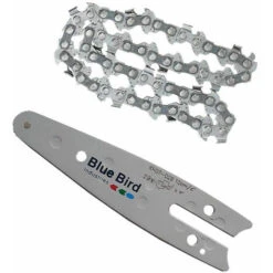 Set Barra + Catena Per Blue Bird CS 22-04 Seghetto Motosega Da Potatura - Originali