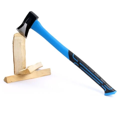 Scure XPOtool 1000g Manico In Fibra Di Vetro 600mm Lama In Acciaio Al Carbonio Scure Spaccalegna 2 Scure XPOtool 1000g Manico In Fibra Di Vetro 600mm Lama In Acciaio Al Carbonio Scure Spaccalegna - immagine 2