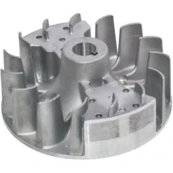 Volano Magnetico Per Decespugliatori, Tagliaerba, Tagliarami E Mototrivelle Da 62cc. Volano Di Ricambio In Lega Di Alluminio Da Ø112x30H Mm