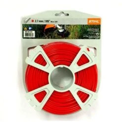 Filo Nylon Stihl Tondo Rosso 2,7 X 65 Metri Per Decespugliatori E Tagliabordi