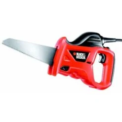 BLACK & DECKER KS880EC-QS Sega Multifunzione & 1 Lama, 400 W, 230 V, Black,Red