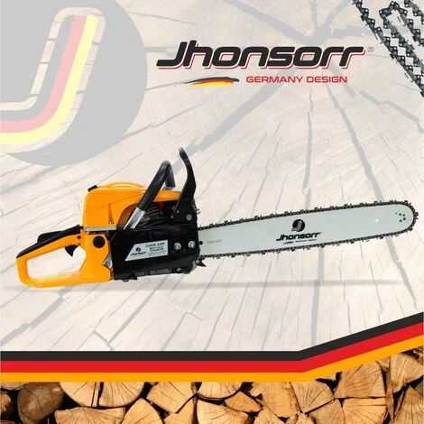 Jhonsorr Motosega A Scoppio 52cc A Benzina Lama 50 Cm Kit Professionale + Candela Catena E Borsa Per Il Trasporto In OMAGGIO 5 Jhonsorr Motosega A Scoppio 52cc A Benzina Lama 50 Cm Kit Professionale + Candela Catena E Borsa Per Il Trasporto In OMAGGIO - immagine 5