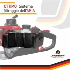 Jhonsorr Tagliasiepi A Scoppio 22,5 CC Doppia Lama 60 Cm Telescopico Manico Girevole -Diserbo Forniture Negozio 54820509 4