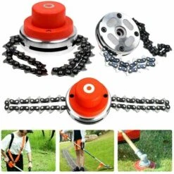 Ricambio Rasaerba Decespugliatore Scoppio Motore 52 43 Cc Testina Con Catena