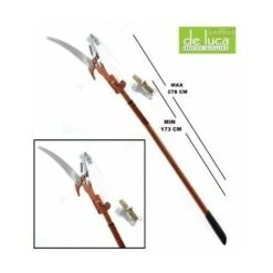 SVETTATOIO TAGLIA RAMI IN METALLO MOVIMENTO A CORDA +SEGACCIO E ASTA TELESCOPICA -Diserbo Forniture Negozio 55678394 5