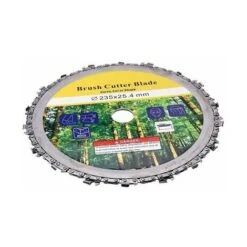 LAMA DISCO DA TAGLIO A CATENA 18 DENTI 235 X 4 Mm PER DECESPUGLIATORE TAGLIAERBA -Diserbo Forniture Negozio 55865943 4