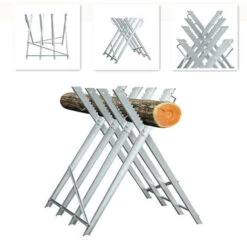 Hengda Sowingbock, Capacità Di Carico Di 150 Kg Galvanizzata In Metallo 80x81x80 Cm Bock In Legno Bock Sawhilied SOWBOCK SHOWBOCK.