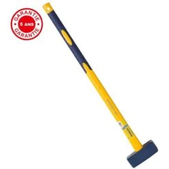 Coppia Massa 4 Kg Manico 0,90 M Composito Infrangibile Trimateriale Per Edilizia E Giardino Outils Perrin