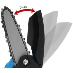 6'' 1500W Motosega Elettrica +2 Batterie Display Digitale Sega A Catena -Diserbo Forniture Negozio 60639343 3