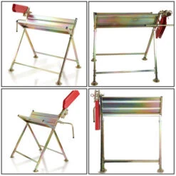 Hengda Cavalletto Per Tronchi - Acciaio Zincato - Per Motosega Pieghevole L 72 X H 81 Cm -Diserbo Forniture Negozio 63857810 3