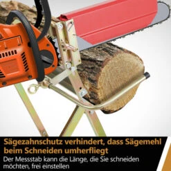 Hengda Cavalletto Per Tronchi - Acciaio Zincato - Per Motosega Pieghevole L 72 X H 81 Cm -Diserbo Forniture Negozio 63857810 4